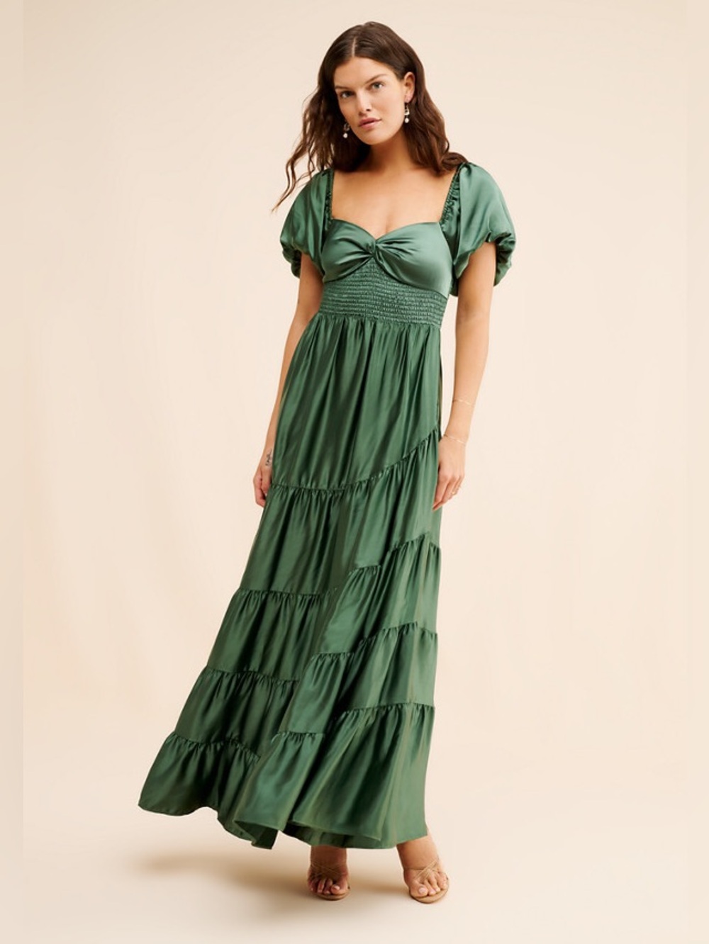 Free People ‘Sundrenched’ Silky Maxi Dress